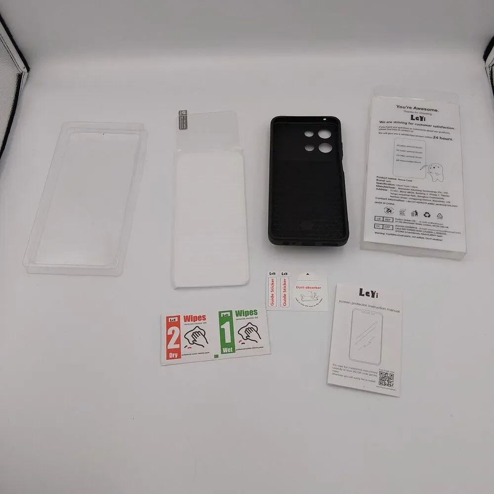 LeYi Armor Case for Motorola Moto G Power 5G (2025) with Screen Protector,...